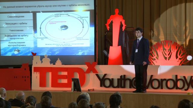 TEDxYouth@Vorobyovy-Gory - Alexander Prohorov - How to remove space debris смотреть онлайн