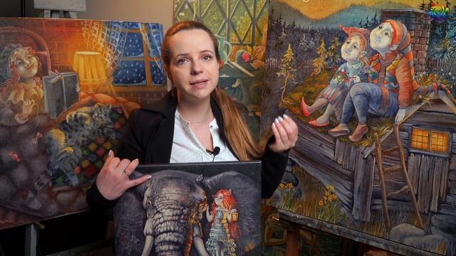 КАК художнику СОВЕРШЕНСТВОВАТЬСЯ? Художник Надежда Ильина смотреть онлайн