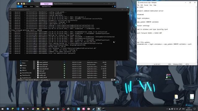 Project Zomboid Dedicated Server Steam CMD смотреть онлайн