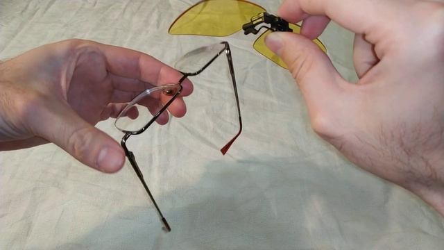 Защитные стёкла с зажимом для очков - Распаковка, осмотр (с алиэкспресс) смотреть онлайн