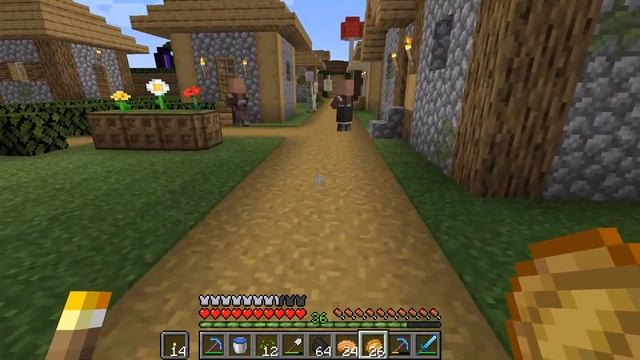 ВЫЖИВАНИЕ ДЕВУШКИ НУБА И ПРО В МАЙНКРАФТ #18 ТОРГОВЛЯ С ЖИТЕЛЯМИ! НАТОРГОВАЛИ НИШТЯКИ 1.14 MINECRAF смотреть онлайн