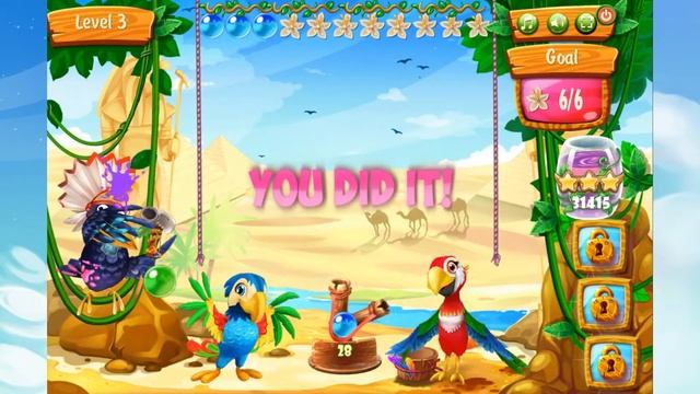 Bubble Parrots | Level 3 смотреть онлайн