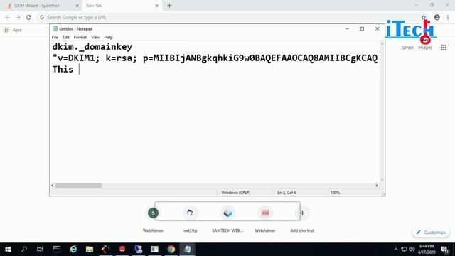 hMailServer Part 4 Install and Config DKIM on hMailServer смотреть онлайн