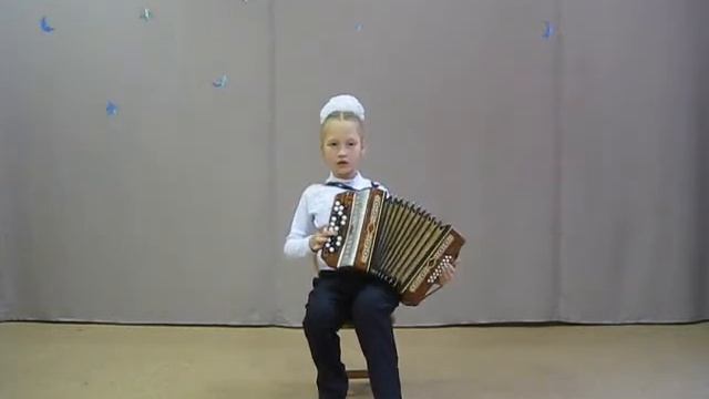 Мирослава Молокина, 6 лет (баян соло). Пьеса Романа Бажилина "СОЛНЕЧНЫЙ ДОЖДИК" с фонограммой (-1) смотреть онлайн