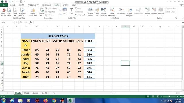 Data Tab in Excel in Hindi || MS Excel Data Tab || Get External Data in Excel || Subtotal in Excel смотреть онлайн