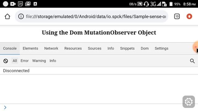 Disable and take records from MutationObserver - using disconnect() and takeRecords() смотреть онлайн