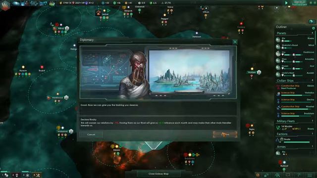 Tok plays Stellaris - Rixi Grand Duchy ep. 21 - Fishy Grammar смотреть онлайн