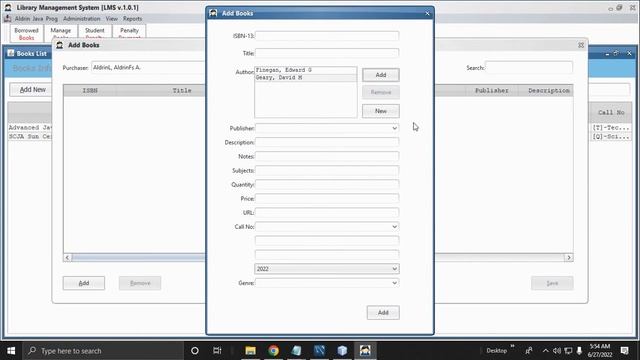 Java Project with Source Code (Library Management System) смотреть онлайн