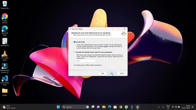 Setting Up Git in Windows 11 and Changing VSCode Terminal Default Profile to Git Bash смотреть онлайн