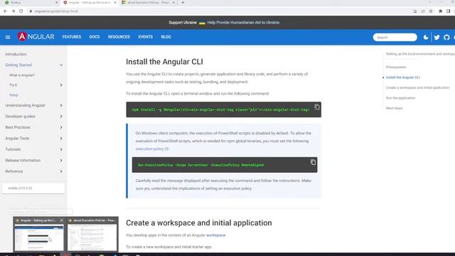 Set ExecutionPolicy error angular | ng ps1 - QUICK FIX смотреть онлайн