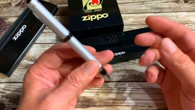 Обзор ручки Zippo и зажигалки Zippo 24058 75TH Commemorative. смотреть онлайн