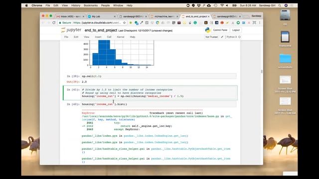 Session 3 - End to End Machine Learning Project - Test Train Split смотреть онлайн