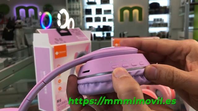 #Auriculares ✅ Bluetooth【 Orejas gato luz LED】? Modelo: Deepbass R6 смотреть онлайн