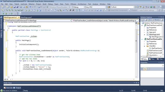 TreeView - Part 3: UI Virtualization and Loading Items on Demand смотреть онлайн