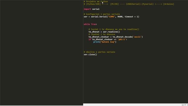 Pyserial Pushbuttons смотреть онлайн