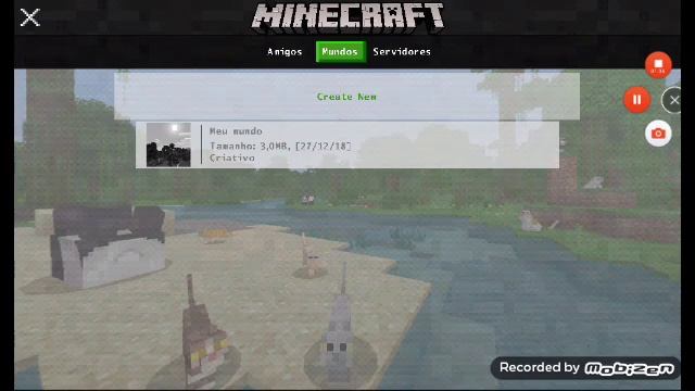 Minecraft pe:nova textura da interface no mcpe 1.9 смотреть онлайн