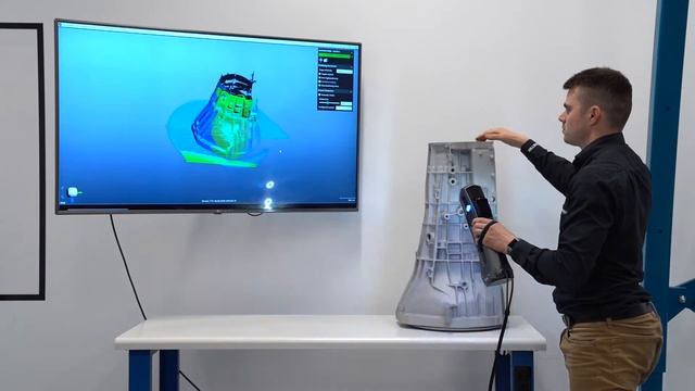 S4Metro - 3D Scanner portátil mais rápido e fácil de usar do mercado - Go!SCAN SPARK™ (Creaform) смотреть онлайн