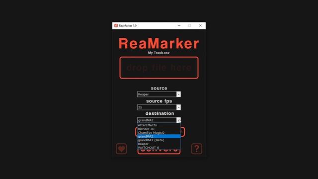 ReaMarker - User interface смотреть онлайн