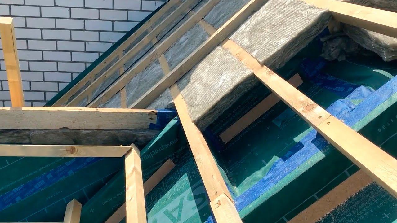 КРЕПЛЕНИЕ ПАРОИЗОЛЯЦИИ С ПЕРЕМЕННОЙ ПАРОПРОНИЦАЕМОСТЬЮ. ПЕРЕКРЕСТНОЕ УТЕПЛЕНИЕ В 250 ММ смотреть онлайн