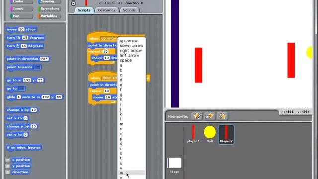 Pong Lesson 6 - Two Player Game смотреть онлайн