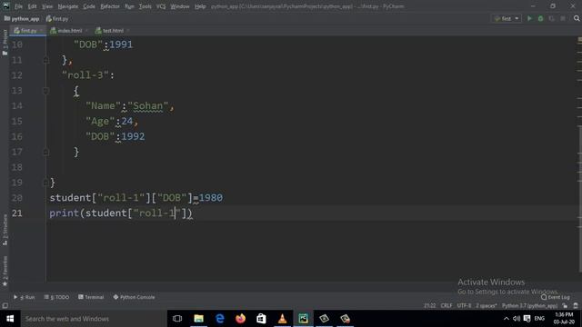 Python Add keys to nested dictionary || Python Update keys to nested dictionary (Hindi) смотреть онлайн