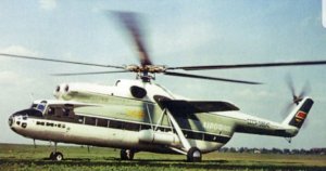 отрывок из д/ф «На земле и в небе» о грузовом вертолёте Ми-6, 1980 год
