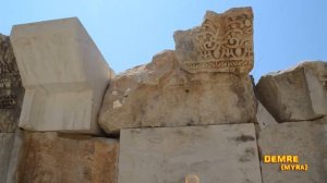 Demre Myra  Ликийские гробницы и амфитеатр