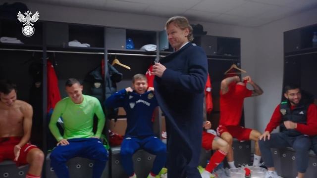 Валера, Валера! Победная раздевалка после Словении