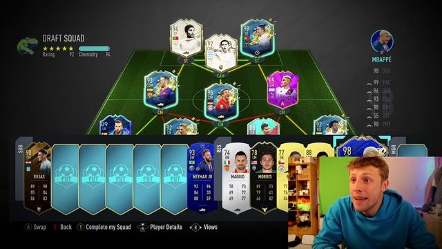WORLDS FIRST 195 RATED FUT DRAFT!! - FIFA 20 смотреть онлайн