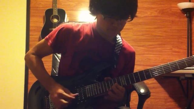 Masters of Metal E minor improvisation with Line 6 POD HD300 and ESP LTD MH 50 смотреть онлайн