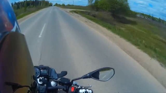 Немного покатушек на Stels Flame 200
