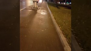 метро Ленинский проспект, Москва с площади Гагарина 25 сентября 2018 г.