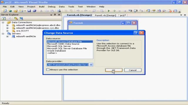 VB.Net Forms in Telugu-Oracle & MS-Access Data Access using Server Explorer-Lesson-16 смотреть онлайн
