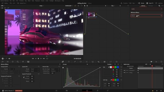 0076 Как добавить размытие в движение (Motion Blur in Davinci Resolve Fusion) смотреть онлайн