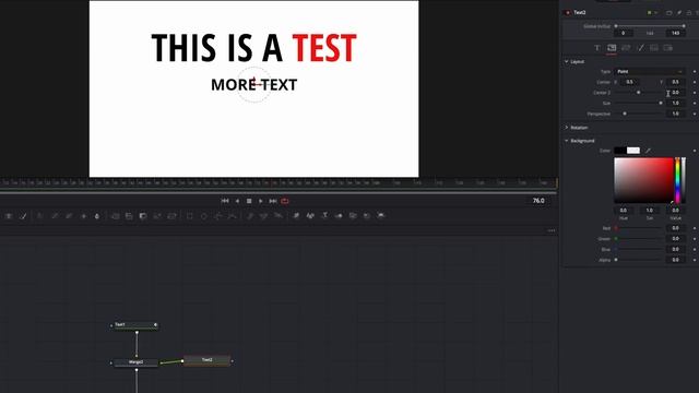 Change Text Colors and Sizes | DaVinci Resolve Fusion смотреть онлайн