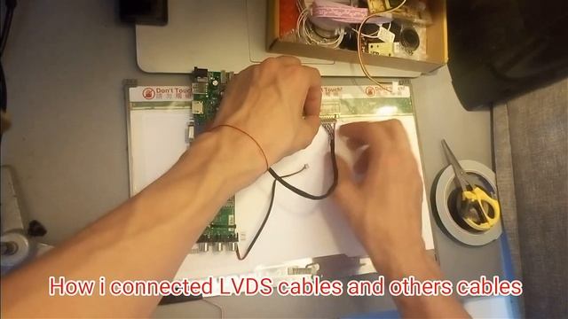 Скаллер для Монитора от Ноутбука Телевизора LCD матрицы LVDS кабель TV Scaller Matrix PC Monitor смотреть онлайн