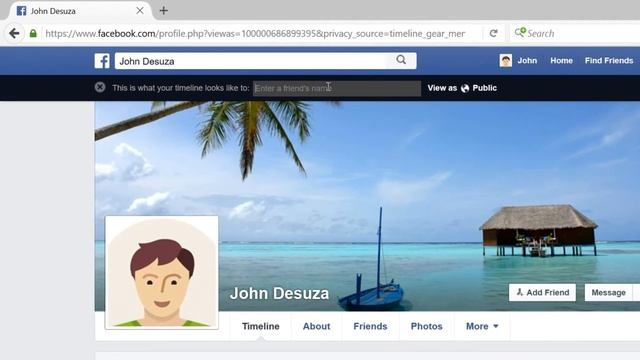 How To View Your Facebook Profile As a Different Person ? смотреть онлайн