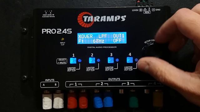 TECH INFO #31 - PROCESADOR DE AUDIO (DSP) TARAMPS PRO2.4S - FUNCIÓN CROSSOVER смотреть онлайн