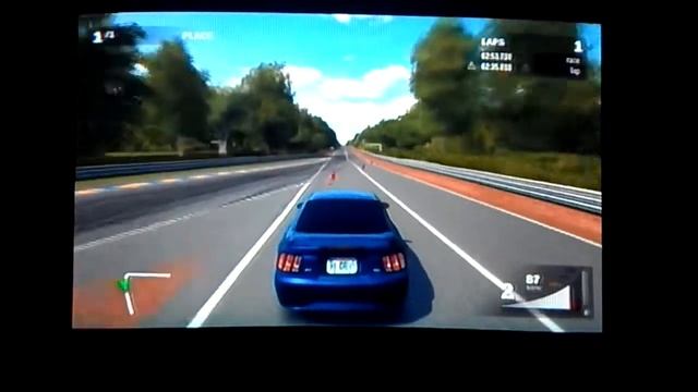 2000 Ford Mustang Cobra R in Forza 3 смотреть онлайн