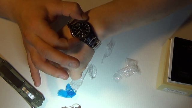 Посылка из Китая № 280 Часы DOM . Вольфрамовый сплав, сапфировое стекло. смотреть онлайн