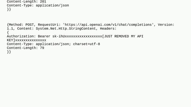 OpenAI ChatGPT (gpt-3.5-turbo) API error 400: "Bad Request" (migrating from GPT-3 API to ChatGPT .. смотреть онлайн