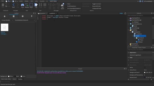How to Make a Dialogue Gui! | Roblox Studio Tutorials смотреть онлайн