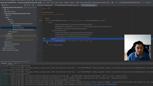 How To Integrate Keycloak With Spring Cloud Gateway - Part 1 смотреть онлайн