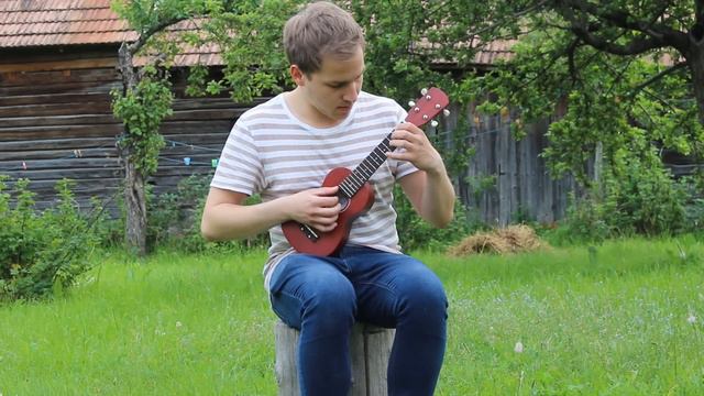 Super Mario Theme - Ukulele cover смотреть онлайн