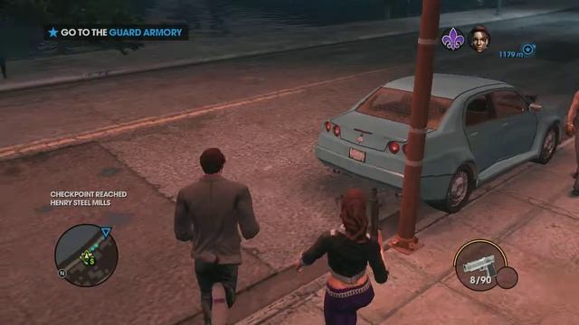 Учитесь как надо садиться в машину (Saints Row The Third) смотреть онлайн