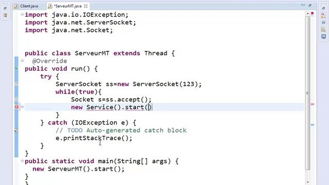 Chapitre 14 Programmation réseaux Java avec les Sockets GLSID 21 02 14 смотреть онлайн