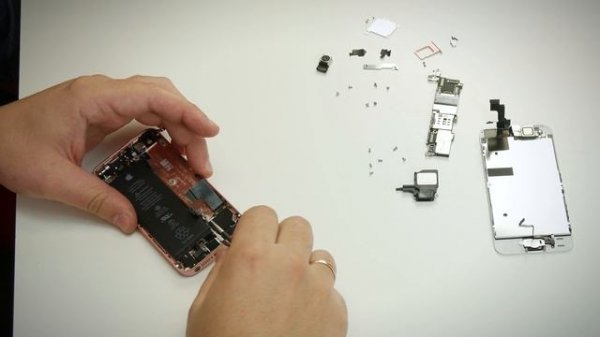 РАЗБИРАЕМ IPHONE SE ► ОСОБЕННОСТИ РЕМОНТА ► BIG GEEK