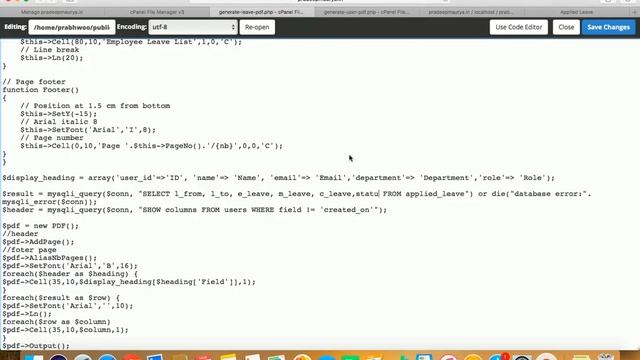 How to Generate PDF from Mysql Database using PHP | convert html to pdf | смотреть онлайн