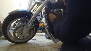 Установка дуг на Honda VTX 1800F