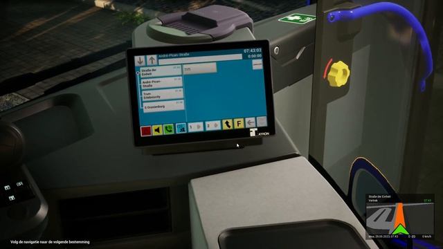 Driving a ride in the Oberhavel Beta Map in The Bus! смотреть онлайн